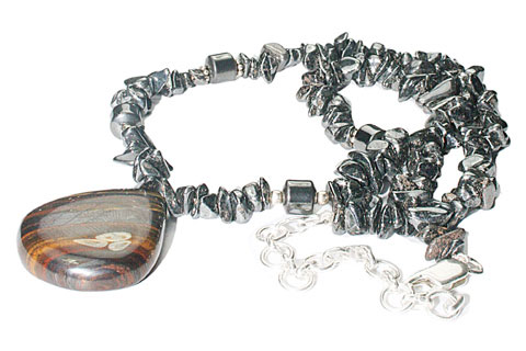 SKU 9818 - a Hematite necklaces Jewelry Design image