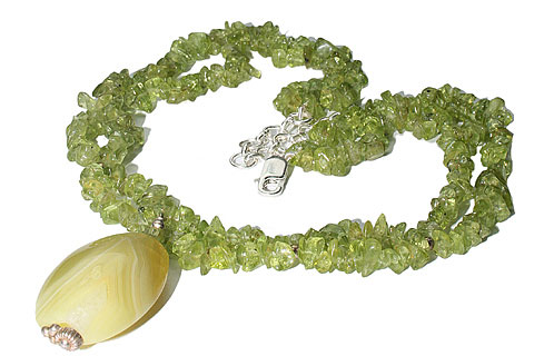 SKU 9821 - a Peridot necklaces Jewelry Design image