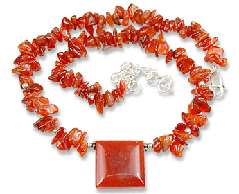 SKU 9824 - a Carnelian necklaces Jewelry Design image