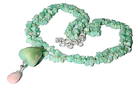 SKU 9827 - a Chrysoprase necklaces Jewelry Design image