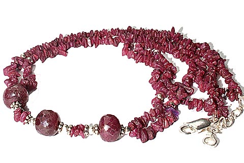 SKU 9828 - a Ruby necklaces Jewelry Design image