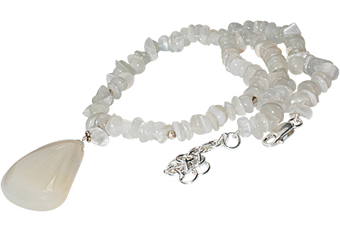 SKU 9836 - a Moonstone necklaces Jewelry Design image