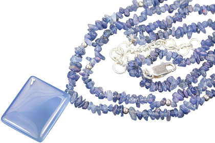 SKU 9839 - a Sapphire necklaces Jewelry Design image