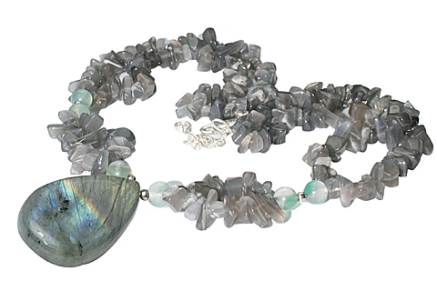 SKU 9847 - a Moonstone necklaces Jewelry Design image