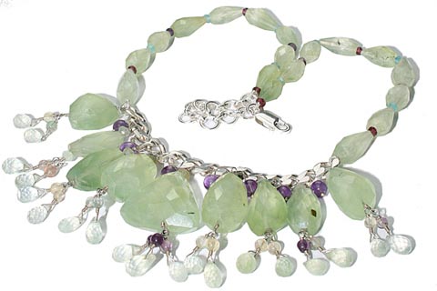 SKU 9849 - a Prehnite necklaces Jewelry Design image