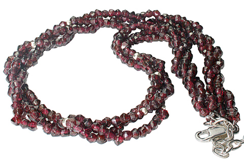 SKU 9861 - a Garnet necklaces Jewelry Design image