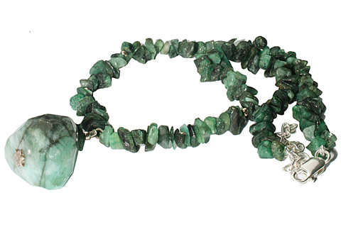 SKU 9876 - a Emerald necklaces Jewelry Design image