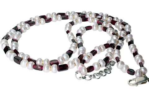 SKU 9884 - a Multi-stone necklaces Jewelry Design image