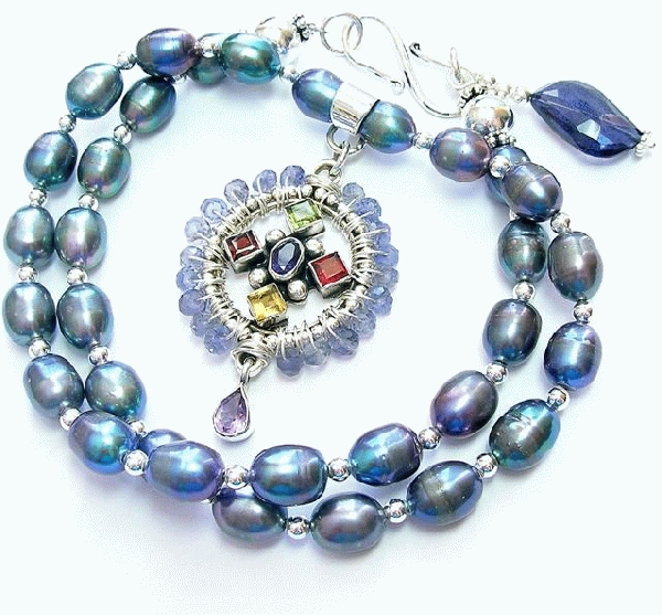 SKU 9904 - a Iolite necklaces Jewelry Design image