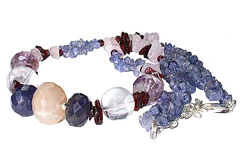SKU 9967 - a Multi-stone necklaces Jewelry Design image