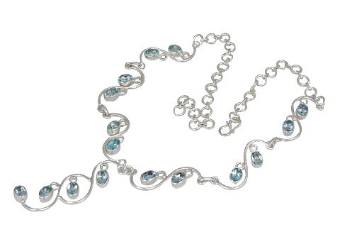 unique Blue Topaz necklaces Jewelry