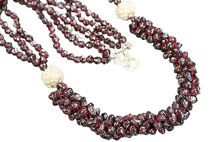 unique Garnet necklaces Jewelry