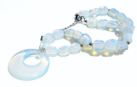 unique Opalite necklaces Jewelry