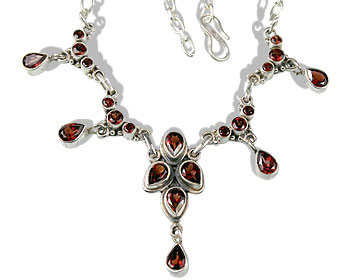 unique Garnet Necklaces Jewelry