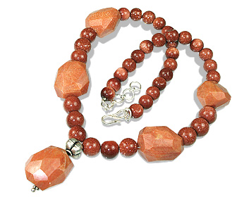 unique Goldstone necklaces Jewelry