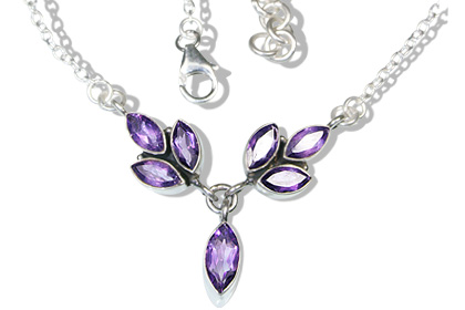 unique Amethyst necklaces Jewelry