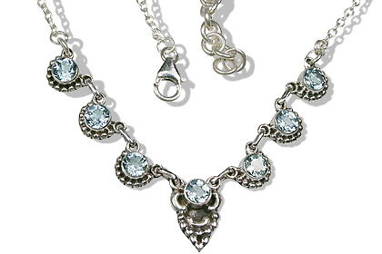 unique Blue topaz necklaces Jewelry