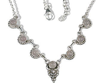 unique Rose quartz necklaces Jewelry for design 12657.jpg