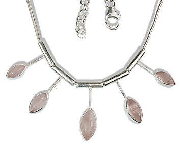 unique Rose quartz necklaces Jewelry for design 12681.jpg