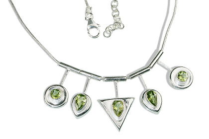 unique Peridot necklaces Jewelry