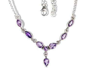 unique Amethyst necklaces Jewelry