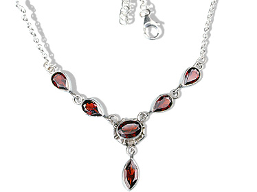 unique Garnet necklaces Jewelry