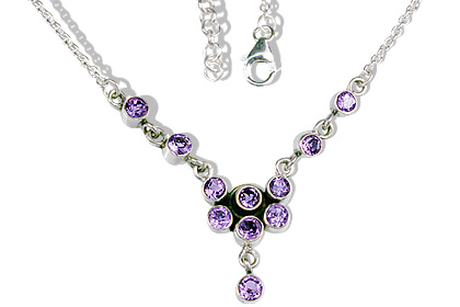 unique Amethyst necklaces Jewelry