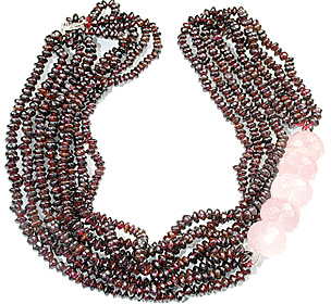 unique Garnet necklaces Jewelry