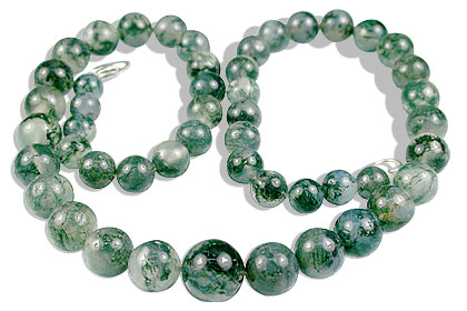 unique Moss agate necklaces Jewelry