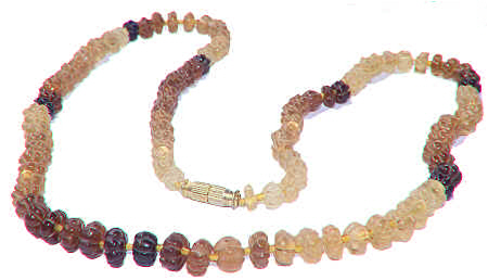 unique Hessonite Necklaces Jewelry