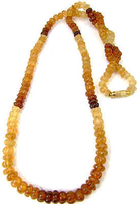 unique Hessonite Necklaces Jewelry