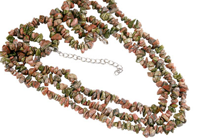 unique Unakite Necklaces Jewelry for design 16409.jpg