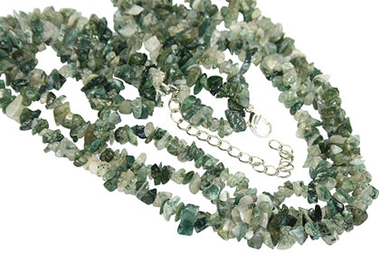 unique Moss agate Necklaces Jewelry for design 16416.jpg