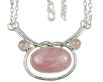 unique Rose quartz Necklaces Jewelry for design 765.jpg