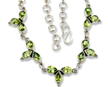 unique Peridot Necklaces Jewelry