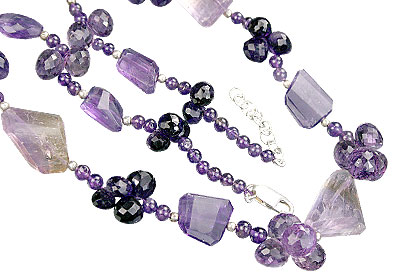 unique Amethyst Necklaces Jewelry