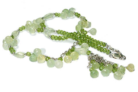 unique Prehnite necklaces Jewelry