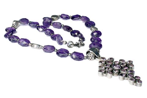 unique Amethyst necklaces Jewelry