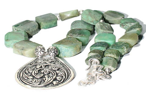 unique Chrysoprase necklaces Jewelry