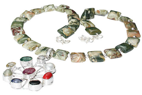 unique Jasper necklaces Jewelry