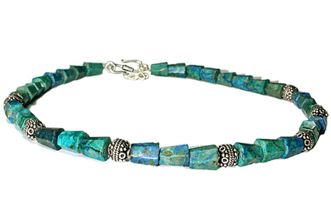 unique Azurite malachite necklaces Jewelry