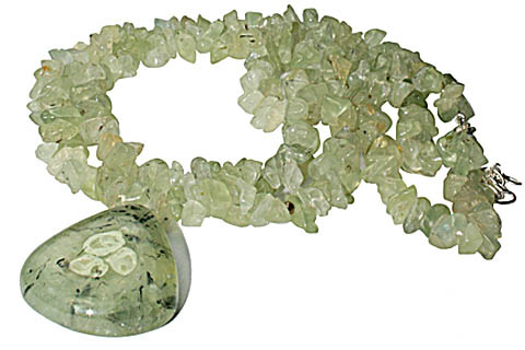 unique Prehnite necklaces Jewelry