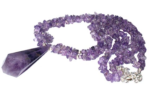 unique Amethyst necklaces Jewelry