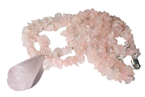 unique Rose quartz necklaces Jewelry for design 9870.jpg