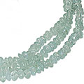 Design 10001: blue aquamarine contemporary, engagement, multistrand necklaces