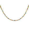 Design 10669: green,yellow sapphire childrens necklaces