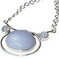 chalcedony necklaces