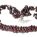 garnet necklaces
