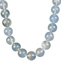 11475: blue chalcedony necklaces