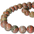 unakite necklaces